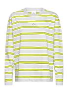 Hanger Striped Longsleeve Tops T-shirts & Tops Long-sleeved Green Hang...