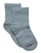 Cotton Rib Socks Sukat Blue Mp Denmark
