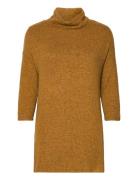 Sc-Biara Tops Knitwear Turtleneck Yellow Soyaconcept