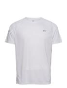 Men Core Running T-Shirt S/S Sport T-shirts Short-sleeved White Newlin...