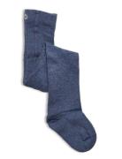 Stocking - Solid Sukkahousut Blue Minymo