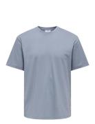 Onsfred Rlx Ss Tee Noos Tops T-shirts Short-sleeved Blue ONLY & SONS