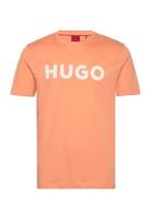Dulivio Designers T-shirts Short-sleeved Orange HUGO