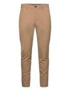 Slhslim-Dave 175 Struc Trs Flex B Bottoms Trousers Chinos Beige Select...