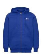 Ua Icon Fleece Fz Hood Sport Sweat-shirts & Hoodies Hoodies Blue Under...