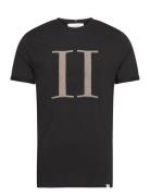 Encore Bouclé T-Shirt Tops T-shirts Short-sleeved Black Les Deux