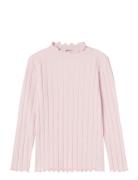 Nkfnoline Ls Slim Top Tops T-shirts Long-sleeved T-shirts Pink Name It