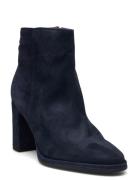 Ostro Shoes Boots Ankle Boots Ankle Boots With Heel Blue Wonders