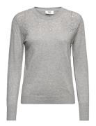 Clarann Pullover Tops Knitwear Jumpers Grey Noa Noa