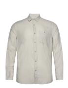 Structured Shirt Tops Shirts Casual Grey Tom Tailor