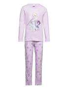 Pyjama Long Pyjamasetti Pyjama Purple Frost