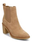 Marianna Water-Repellent Suede Bootie Shoes Boots Ankle Boots Ankle Bo...