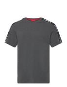 Sporty Logo T-Shirt Designers T-shirts Short-sleeved Grey HUGO
