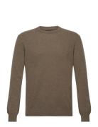 Eco Wool Karsten Knit Tops Knitwear Round Necks Khaki Green Mads Nørga...