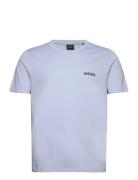 Tee 12 Sport T-shirts Short-sleeved Blue BOSS