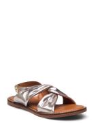 Sandal Matalapohjaiset Sandaalit Silver Sofie Schnoor