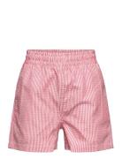 Kobvictor Seersucker Swim Shorts Acc Uimashortsit Red Kids Only