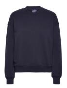 Jazara Tops Sweat-shirts & Hoodies Sweat-shirts Navy Baum Und Pferdgar...