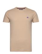 Vin T-Shirt Massimo Men Tops T-shirts Short-sleeved Beige VINSON