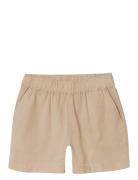 Nkffalinnen Pull Up Shorts Noos Bottoms Shorts Beige Name It