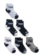 6Q-6Pk Quarter Sock Sukat Multi/patterned Levi's