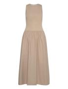 A-Line Dress Maksimekko Juhlamekko Beige Mango