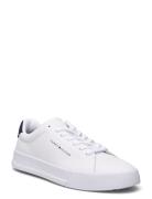 Th Court Leather Grain Ess Matalavartiset Sneakerit Tennarit White Tom...