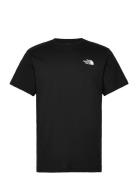 M S/S Redbox Tee Sport T-shirts Short-sleeved Black The North Face