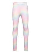 Leggings Rainbow Aop Bottoms Leggings Purple Lindex