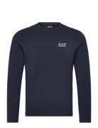 T-Shirt Tops T-shirts Long-sleeved Navy EA7