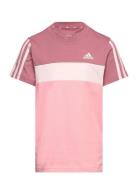 Lk 3S Tib T Tops T-shirts Short-sleeved Pink Adidas Sportswear