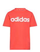 U Lin Tee Tops T-shirts Short-sleeved Red Adidas Sportswear