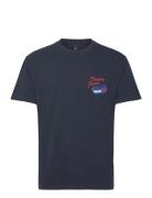 Tjm Reg Unisex Fun Novelty Tee Tops T-shirts Short-sleeved Navy Tommy ...