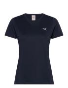 Nora 2.0 Tee Sport T-shirts & Tops Short-sleeved Navy Kari Traa