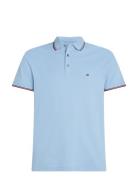 1985 Rwb Tipped Slim Polo Tops Polos Short-sleeved Blue Tommy Hilfiger