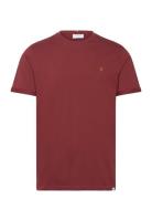 Nørregaard T-Shirt - Seasonal Tops T-shirts Short-sleeved Burgundy Les...
