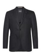 H-Janson-233 Suits & Blazers Blazers Single Breasted Blazers Black BOS...