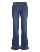 Flare Bottoms Jeans Flares Blue Wrangler