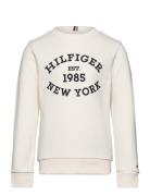 Monotype Flock Reg Sweatshirt Tops Sweat-shirts & Hoodies Sweat-shirts...