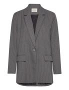 Blazer Blazers Single Breasted Blazers Grey Sofie Schnoor