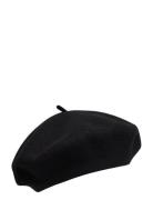 Felted Wool Beret Accessories Headwear Beanies Black Polo Ralph Lauren