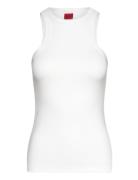 The Plain Tank Tops T-shirts & Tops Sleeveless White HUGO