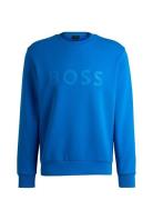Salbo Sport Sweat-shirts & Hoodies Sweat-shirts Blue BOSS