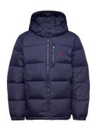 Ripstop Down Hooded Jacket Toppatakki Navy Ralph Lauren Kids