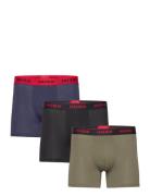 Boxerbr Triplet Pack Bokserit Black HUGO