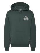 Triple Hoodie Tops Sweat-shirts & Hoodies Hoodies Green Les Deux