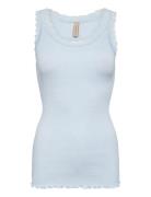 Sc-Sarona Tops T-shirts & Tops Sleeveless Blue Soyaconcept