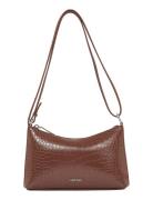 Ck Must Conv Crossbody_Croco Bags Top Handle Bags Brown Calvin Klein