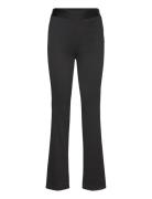 D6Chazelle Pleated Pants Bottoms Trousers Flared Black Dante6