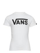 Vans Classic Kids Tops T-shirts Short-sleeved White VANS